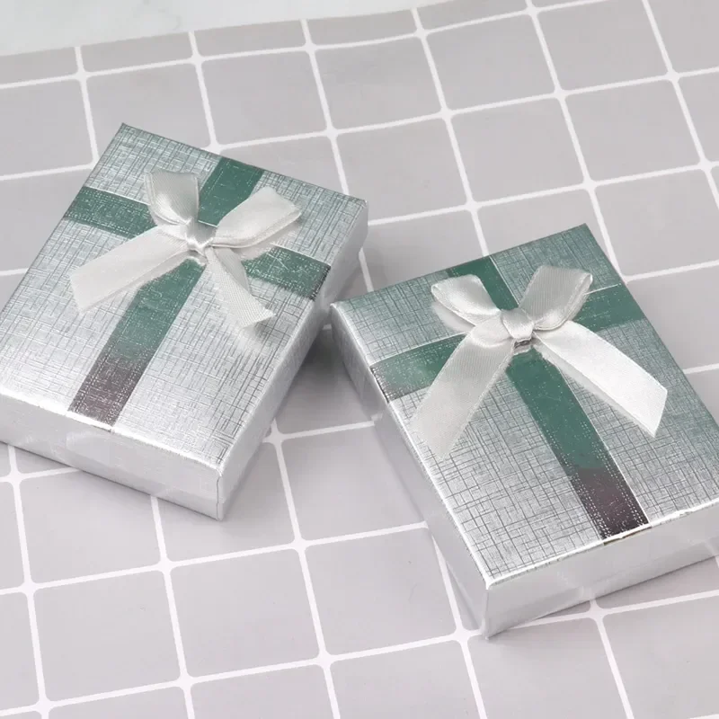 Velvet Metal Necklace Holder and Cardboard Jewelry Gift Box with Butterfly Bow – Sponge... - SKU VMNH1054 - UGI Packaging