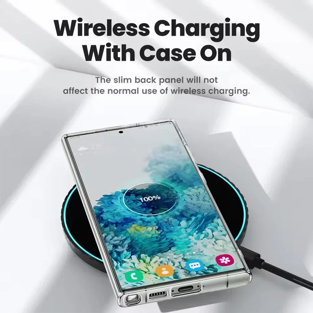 Sleek Transparent Soft TPU Protective Phone Case