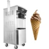 Ice Cream Machine Professional Ice Cream Maker Manufacturer Soft Serve Ice Cream Machine 6