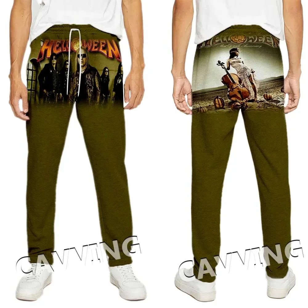New Fashion 3D Print Helloween band Casual Pant Sport Sweatpants Straight Pants Jogging Pants Trousers for Women/Men AC2