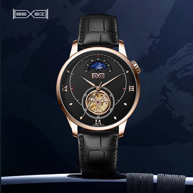 BEXEI 9080 Fashion Simple atmosphere Men's watches automatic movement