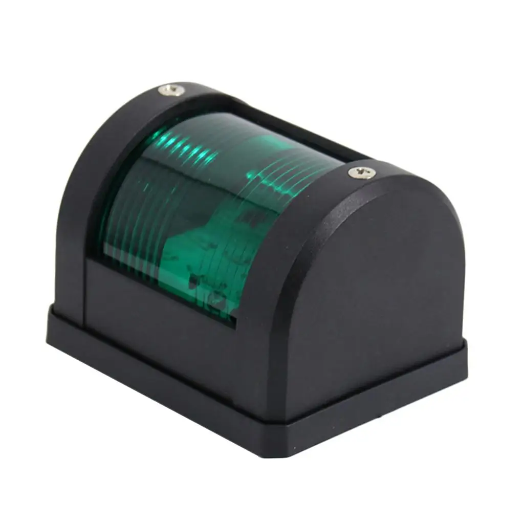 

Waterproof 12V LED GREEN Stern Light Side Mount 135° Navigation Light
