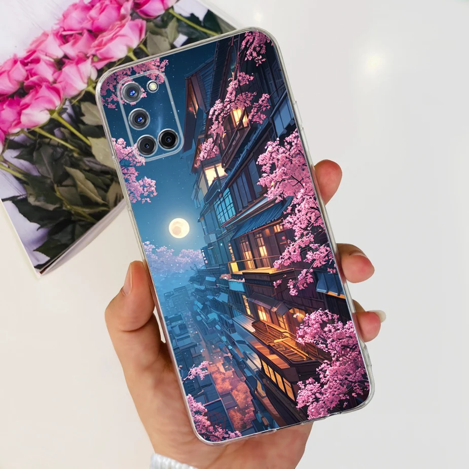 Cute Fashion Painted Clear Silicone Phone Case - Soft Protective Cover