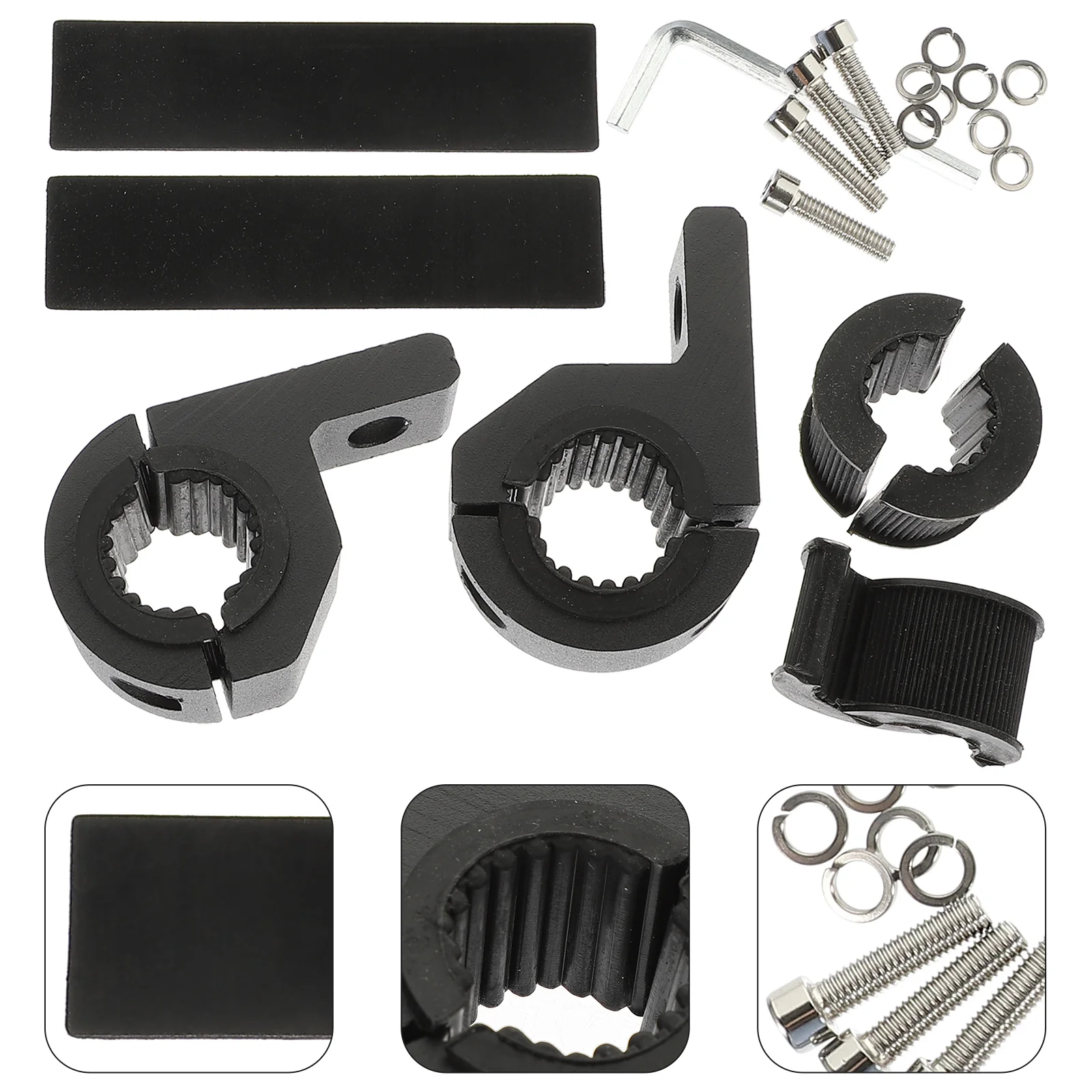 

Spotlight Clip Motorcycle Stuff Mounting Bracket Car Pipe Clamp Off-road Vehicle Accessory Support Aluminum Glue Tube