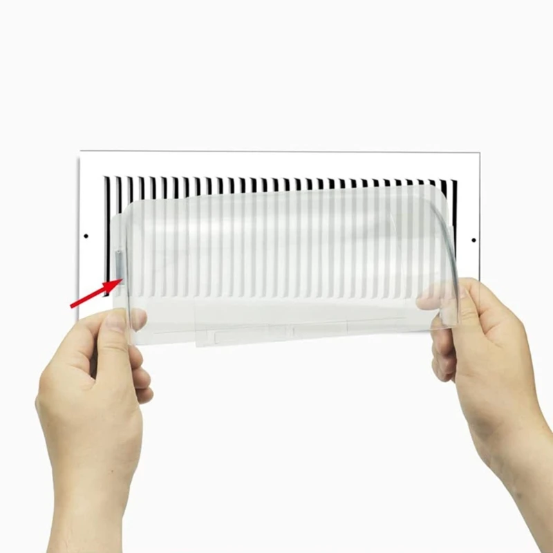 C7AD Adjustable Air Vent Deflectors Unbreakable Heat & Vent Covers Enhances Comfort & EnergyEfficiency 2-piece/set