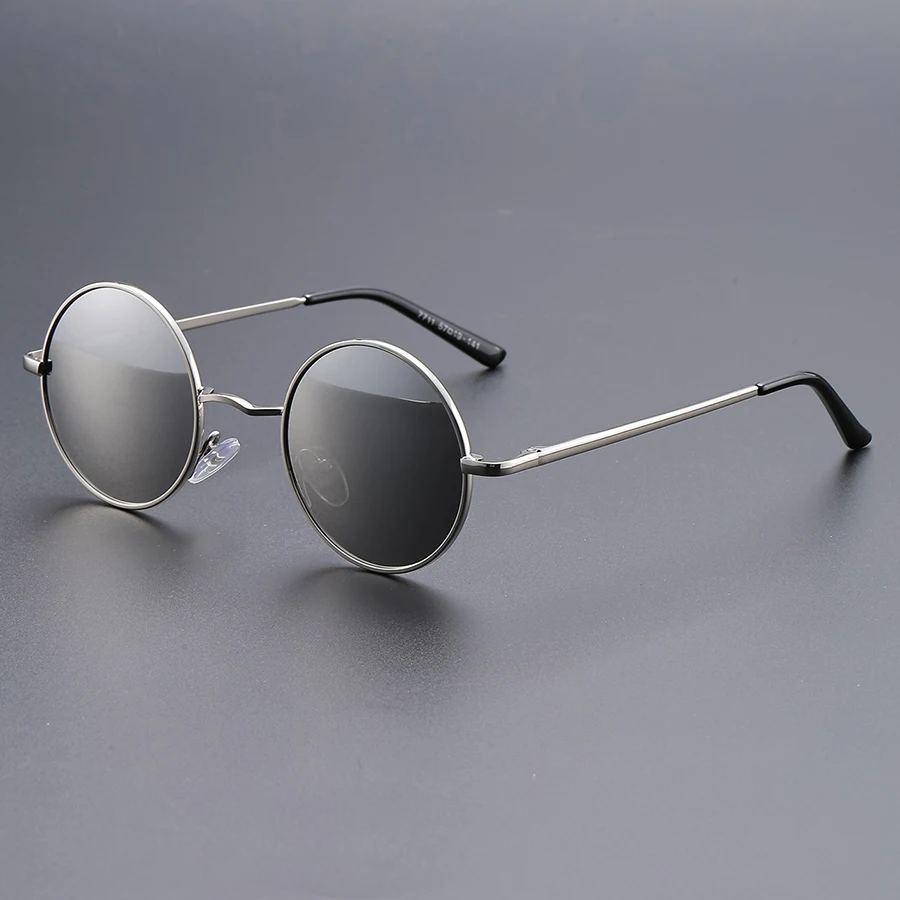 Vintage Round Frame Sunglasses for Trendy Style – Perfect for Parties, Music Festivals, and Street Photography