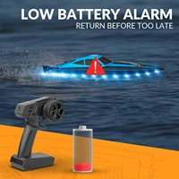 VOLANTEXRC RC Boat 20MPH Fast Remote Control Boat with Lights 2.4Ghz Toy Boat for Pools and Lakes with 2 Rechargeable Batteries 6