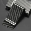 Durable Lightweight Forged Carbon Fiber Money Clip RIFD Blcoking Card Holder Wallet for men 1