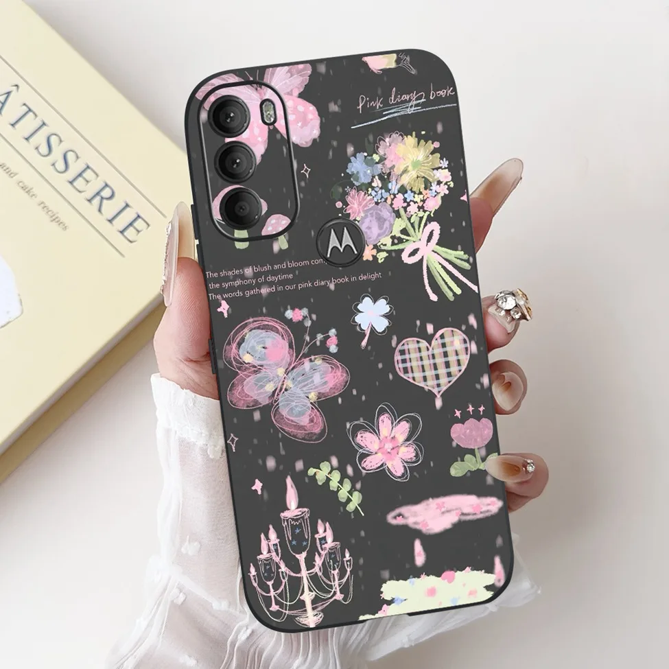 Luxury Cute Cartoon Cat Shockproof Silicone Phone Case - 6.4 Fashionable Back Cover
