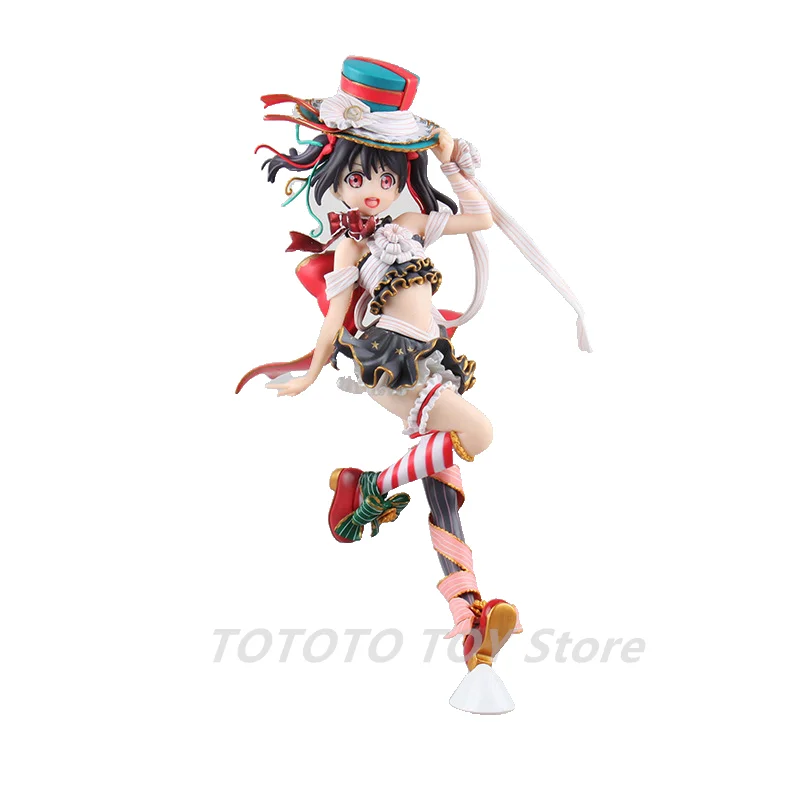 Oficial Refrescante Dejar abajo Figura de Anime japonés Love live! Sombrero de mago Nico Yazawa figuritas  de acción figura modelo juguete - AliExpress