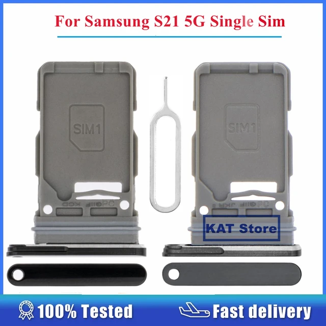 For Samsung Galaxy S21 5G SIM Card Holder Slot Single Sim