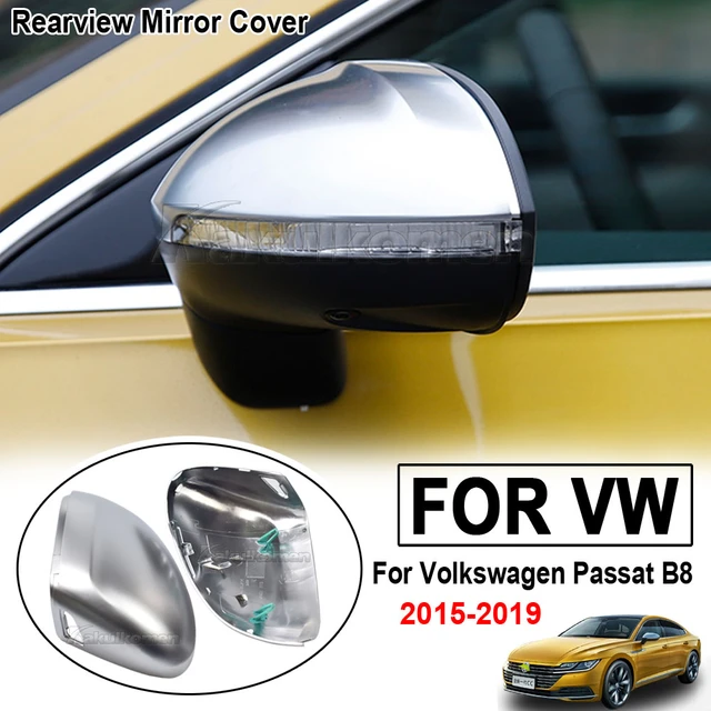 1 Paar Autos eiten spiegel abdeckung für Volkswagen Passat B8 cc 2012-2017  Silber Rline Chrom