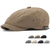HT4375 Men Women Beret Cap Artist Painter Beret Hat Male Female Adjusted Casual Flat Cap Spring Summer Autumn Octagonal Cap Hat 1