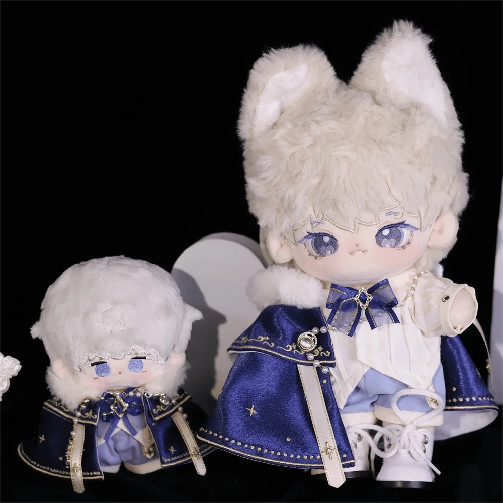 Original Snowy Prince Suit For 10cm 20cm Clothes Costume Cloak Cartoon Cosplay Kids Gift CP Pre-order