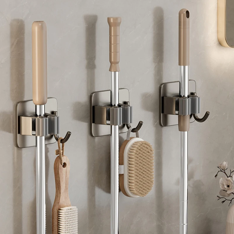 

Aluminum Viscose Hook for Bathroom, Hanging Hooks, 4 Robe, Direct Selling