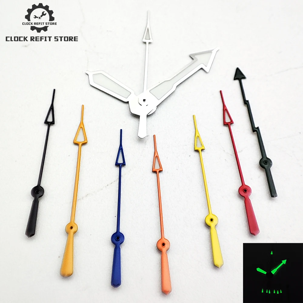 

Clock modification shop color watch needle NH35 pointer green luminous needle suitable for 4r35/36 movement