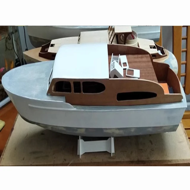 RC Boat Model Kit Shrimp Boat Fishing Boat Double Scale 3D Printing Boat  Model Non-finished Products Need To Assemble - AliExpress