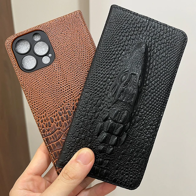 Python Leather iPhone 11 Case - Mason