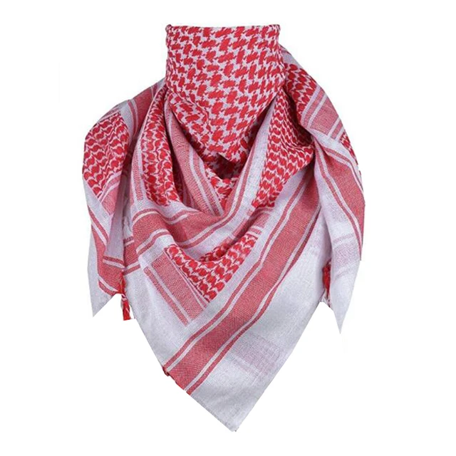 Headbands For Men Arab Kafiya Shemagh Muslim Scarf Hijab/Keffiyeh