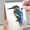0.5 0.7 0.9 2mm Mechanical Pencils Drawing Painting Art Sketch Automatic Pens Back to School Kids Aesthetic Stationery 2B Leads 6