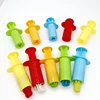 Color Clay DIY Toys For Children Squeeze Syringe Set Children's Parent-child Interaction Play House Color Play Dough Model Toys 1