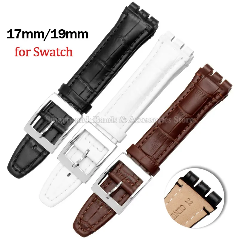 Inexpensive Stylish Leather 9 mm Watch Wristband A247-000_K0025779