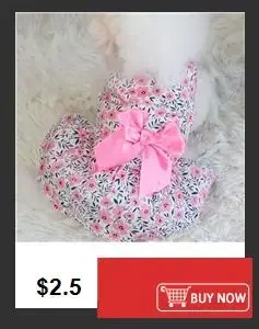 Schmetterlings-Prinzessinnenkleid für Hunde, Süße Weiche Bedruckte Sommerkleidung in Rosa für Superkleine Niedliche Chihuahua-Maskottchen – Detail 4