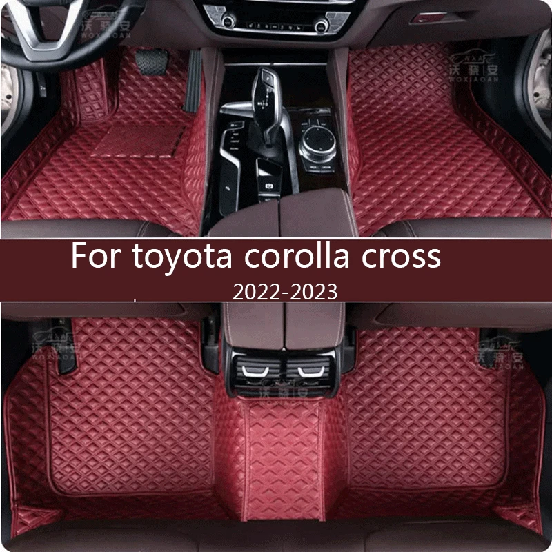 Per Toyota Corolla Cross 2022 2023 Custom Car Mat Car Mat Car Carpet Cover Accessori Interni