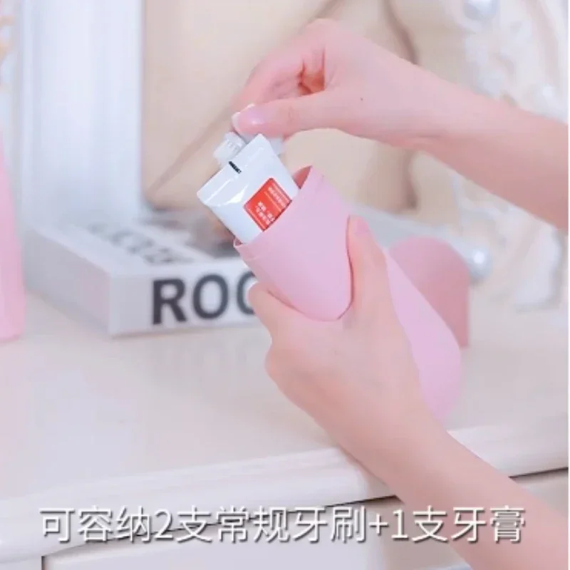 Portable Travel Toothbrush Box Evection Outdoor Toiletries Toothpaste Holders Removable Storage Toothbrushes Protection Cover