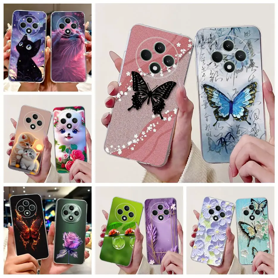Stylish Butterfly Painted Soft Silicone Case -