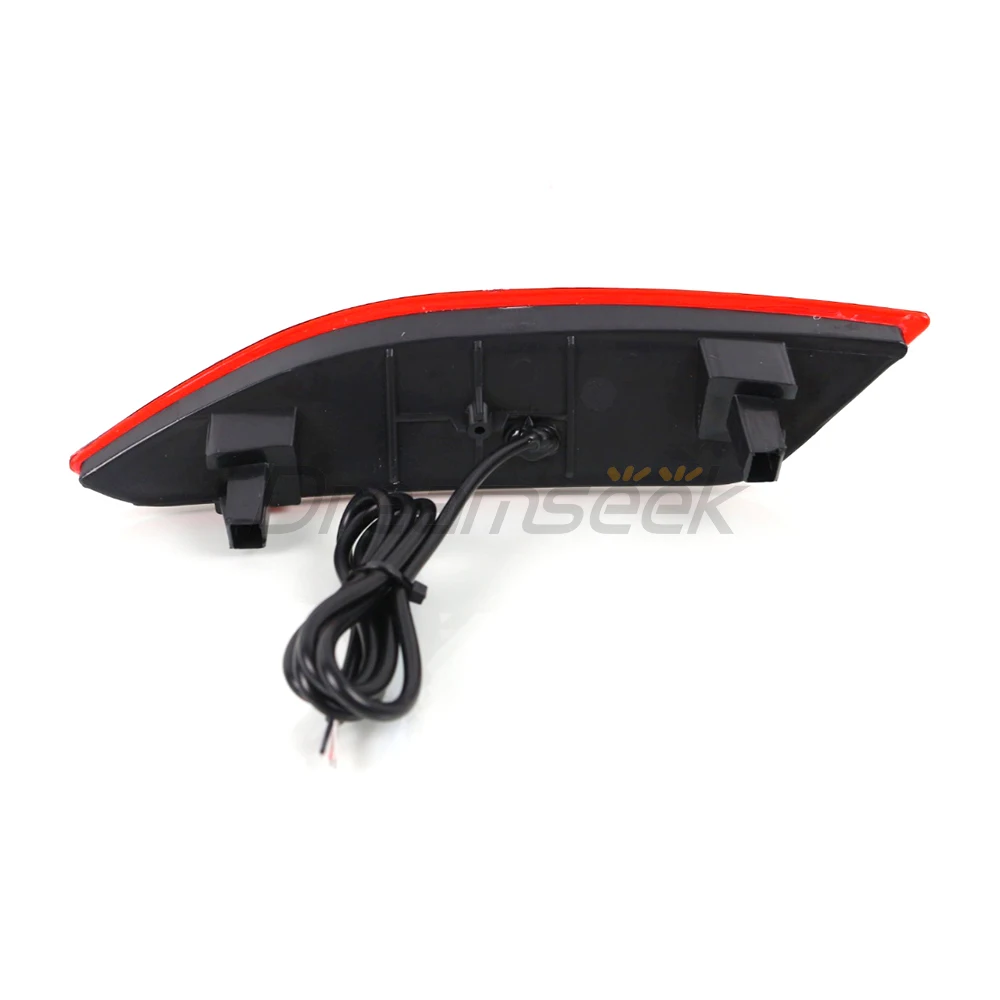 For Honda Vezel HR-V 2014 2015 2016 2017 2018 2019-2021 LED Rear Bumper Tail Light Brake Lamp W/ Reflector Turn Signal Red Lens