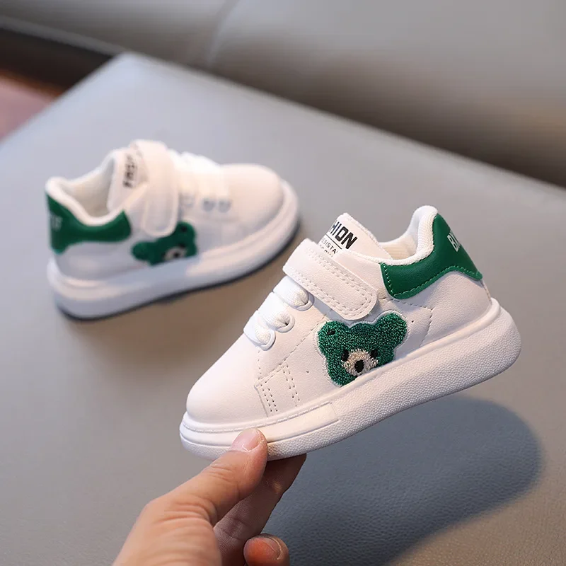Autumn Baby Boys Girls Panda Sneakers 1-6 Year Toddlers Fashion Sports Board Flats Infant Shoes 3