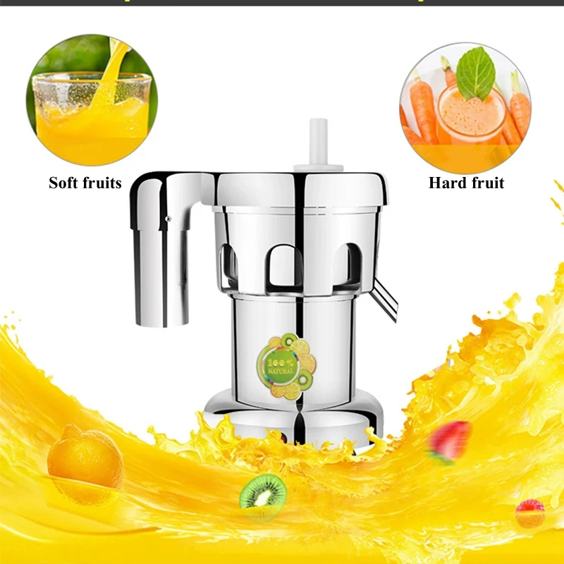 Automatic Electric Juicer Machine Juice Residue Separation Home Blenders Kitchen Large Caliber Pure Fruit Juice Machine 3