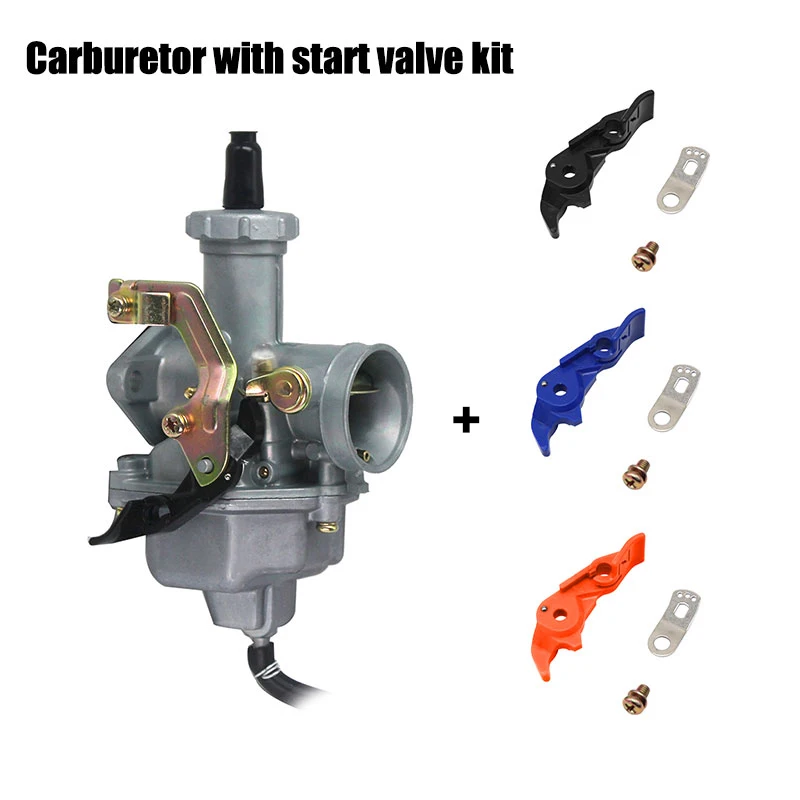 

Alconstar-30mm PZ30 Carburetor Carb For 175CC/200CC/250CC Motorcycle Dirt Pit Bike ATV Quad Go Kart With Manual/Auto Starter