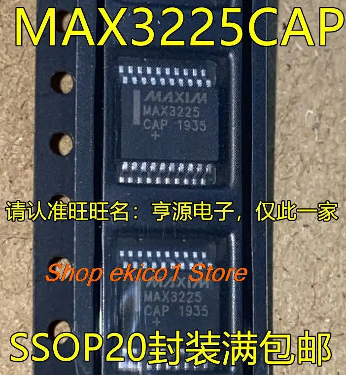 

5 шт., колпачки MAX3225CAP + T MAX3225C SSOP20