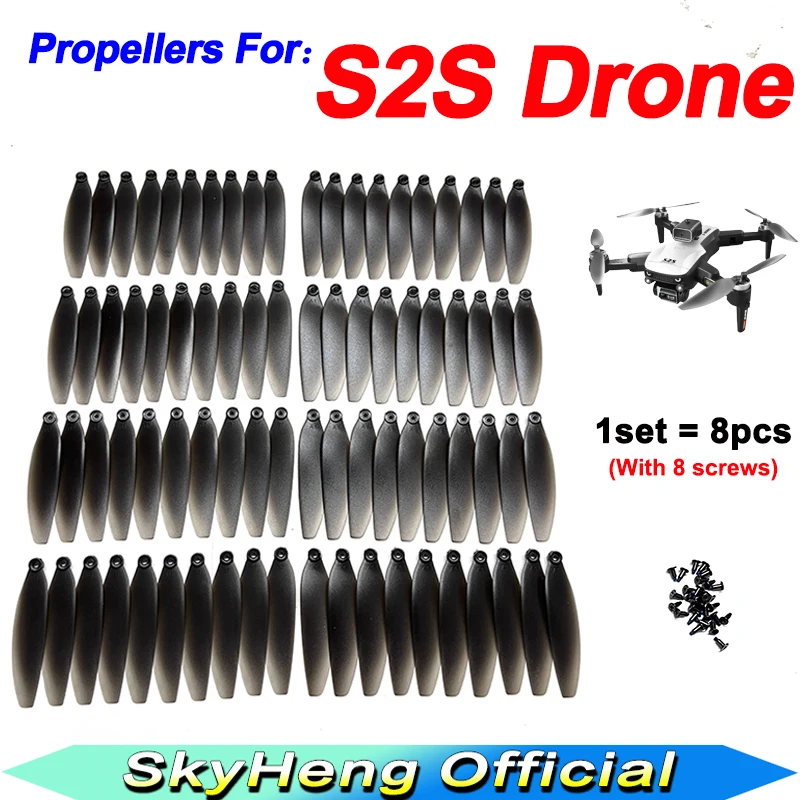LSRC Original S2S Paddle Blade For S2S mini Dron Spare Paddles Drone Propellers Replacement Accessories Parts