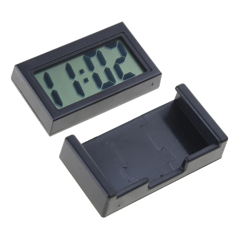 시간 디지털 LCD 화면 자동 대시보드 자동차 Durab에 대한 새로운 책상 테이블 작은 시계