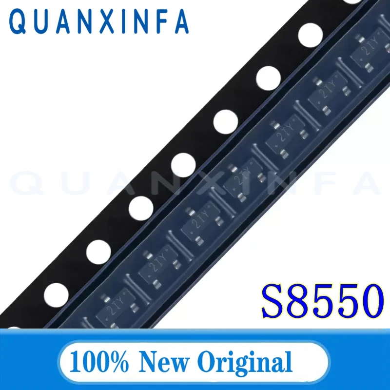 BJT Transistor 50-100PCS S8050 S8550 SS8050 SS8550 TL431 SOT23 Y1 J3Y 2TY Y2 SMD NPN/PNP transistors