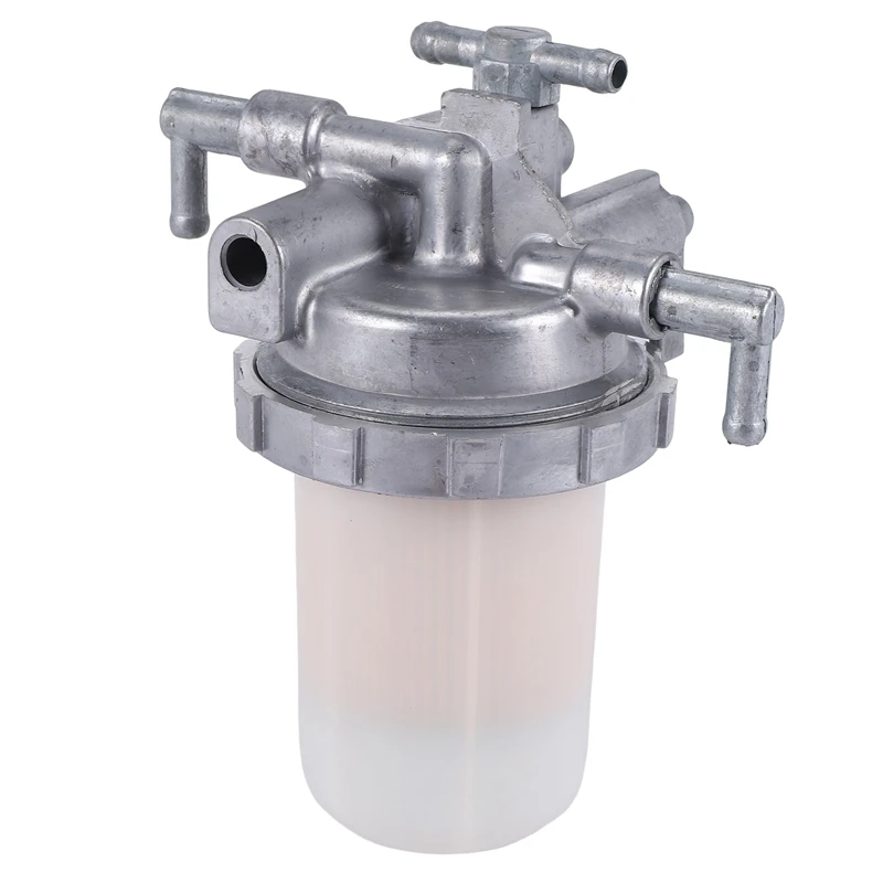 4 Tubes Oil Water Separator Assembly For Yanmar 94/88 Komatsu 56-7 Excavator 4D84 Fuel Filter Assembly 129100-55621