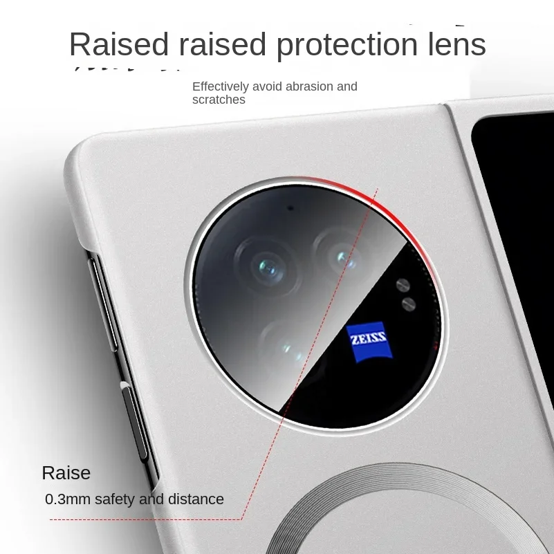 Matte Thin Metallic Paint Frameless Case with Anti-Fingerprint Finish