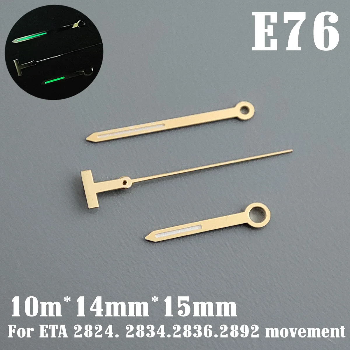 Green Super Luminous Watch Hands