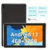 Android Tablet 7 Inch, Android 12.0 Tableta 2GB+2GB RAM + 32GB ROM + 512GB SD Expansion Tablet, RK3326S Quad-core Processor 1