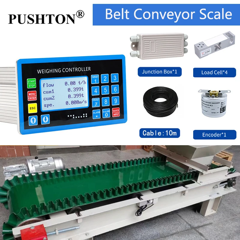 Belt Conveyor Scale Display Weight Belt Weighing Controller