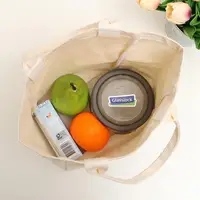 Large Capacity Lunch Bag – Multipurpose Portable Canvas Picnic Tote, Insulated Food Storage Bag, Fashionable Gift for Friends & Family - Image 6
