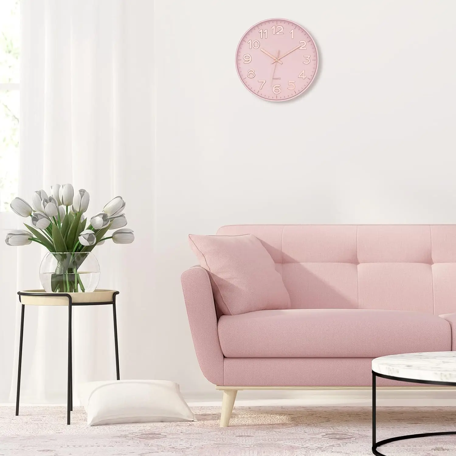 Modern Design Wall Clock Mute Does Not Tick Digital Wall Clock for Kitchen Bedroom Home Decor Sending Friends