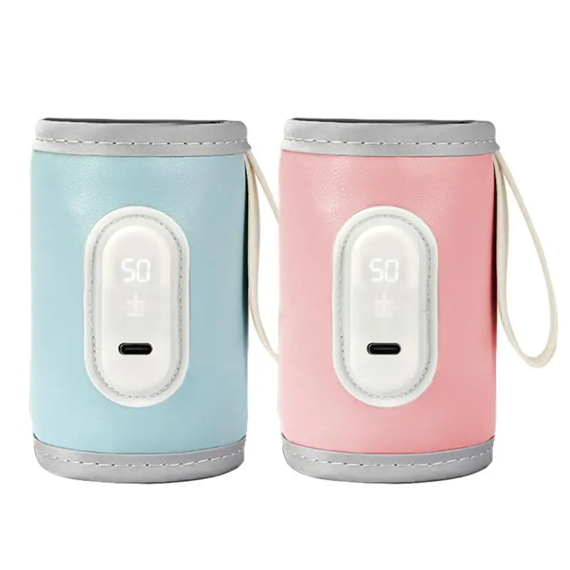 

USB Milk Water Bottle Warmer Travel Stroller Insulated Baby Nursing Bottle Heater Newborn Infant Portable Bottle Feeding Warmer