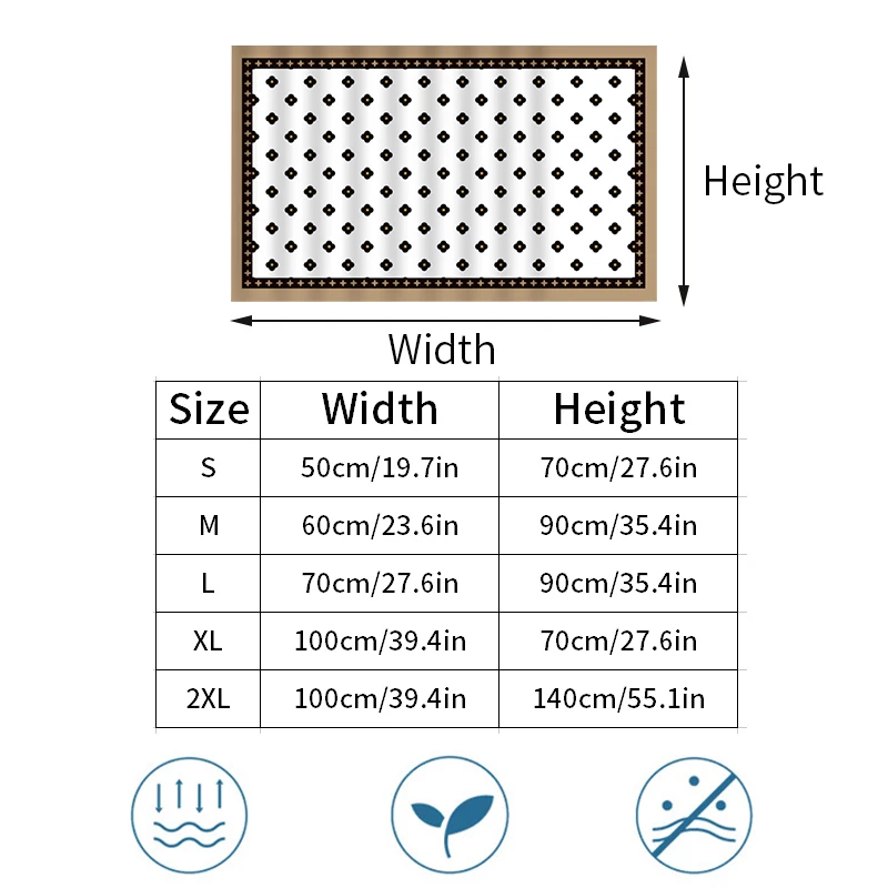 Retro Geometric Kitchen Cabinet Curtain Dust-proof Cupboard Wardrobe Curtain Bedroom Bookshelf Short Curtains Half-Curtain 5