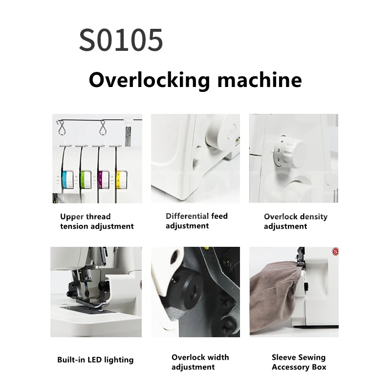 Singer S0105 Sewing Machine Overlock Sewing Machine Electric