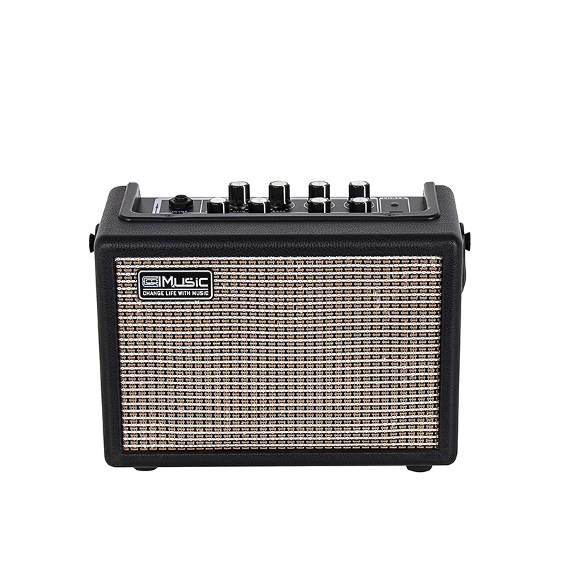 Coolmusic – mini amplificateur de guitare acoustique électrique BP,  haut-parleur Portable et Compact, Combo Rechargeable, ampli basse + triple  réverbération - AliExpress