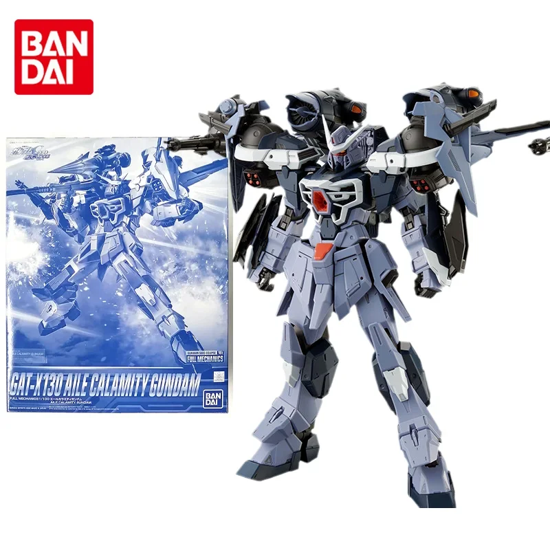 

Bandai Original Gundam Model Kit Anime FULL MECHANICS 1/100 GAT-X130 AILE CALAMITY PB Limited Action Figures Toys Gifts for Kids